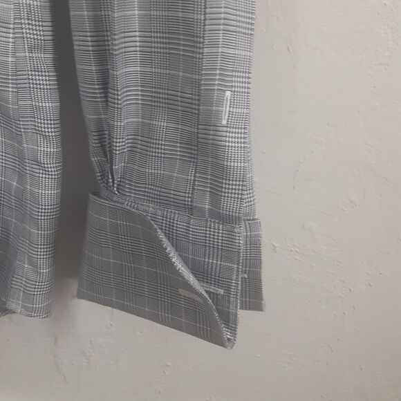 Brooks Brothers MAKERS 1818 Adult Mens Large Gray Long Sleeve Button Up Shirt - Picture 8 of 11